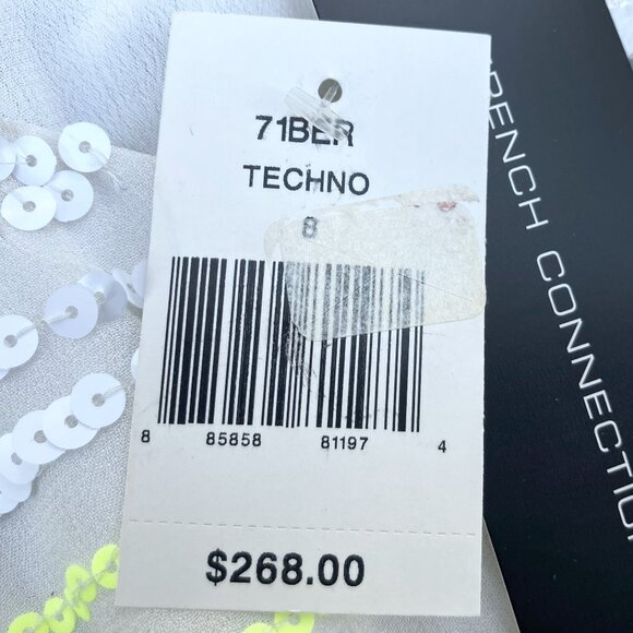 NWT🌟Fench Connection Sequined Slip Dress - Picture 10 of 11